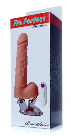 Вибратор на присоске Boss Series - Mr. Perfect Vibration 12 functions, BS6700080 sexstyle | Зображення 8