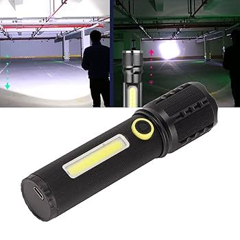 Ручний ліхтар із боковим підсвічуванням BL C63 COB+USB Charge ∙ Ліхтарик ручний BL-C63 COB із USB-зарядкою | Зображення 4