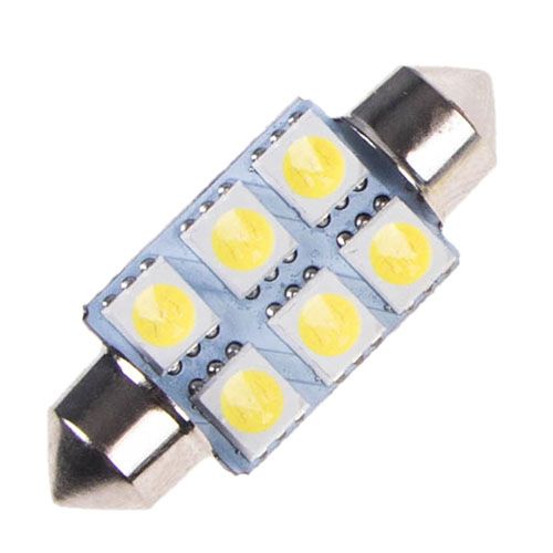 Лампа діодна SJ-6SMD-5050-36мм 08498 | Зображення 2