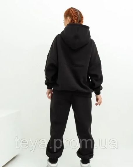 Спортивный костюм для женщин цвет черный размеры S, M, L, XL FI_006315 | Зображення 2