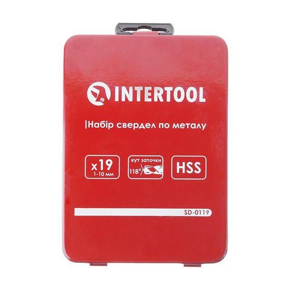 Набір свердел для металу HSS INTERTOOL SD-01191 | Зображення 3