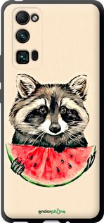 Чохол на Huawei Honor 30 Pro Єнотик з кавуном "4605b-1920-2448"