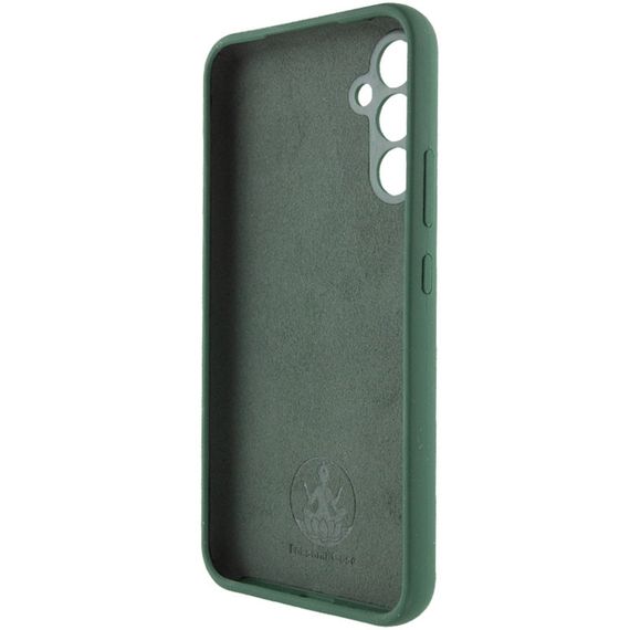 Чехол Silicone Cover Lakshmi Full Camera (AAA) для Samsung Galaxy S24+ Зеленый / Cyprus Green | Зображення 3
