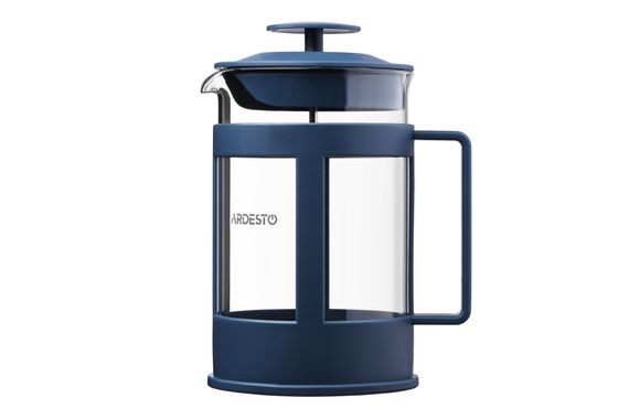 Френч-пресс Ardesto Fresh, 800 мл, синий, пластик, стекло (AR1008BEF)