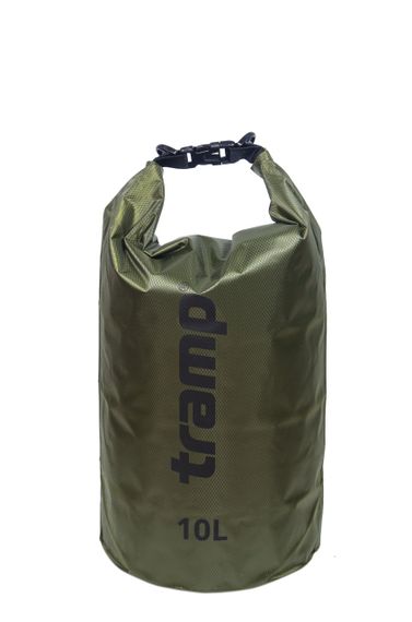 Гермомешок Tramp PVC Diamond Rip-Stop оливковый 10л