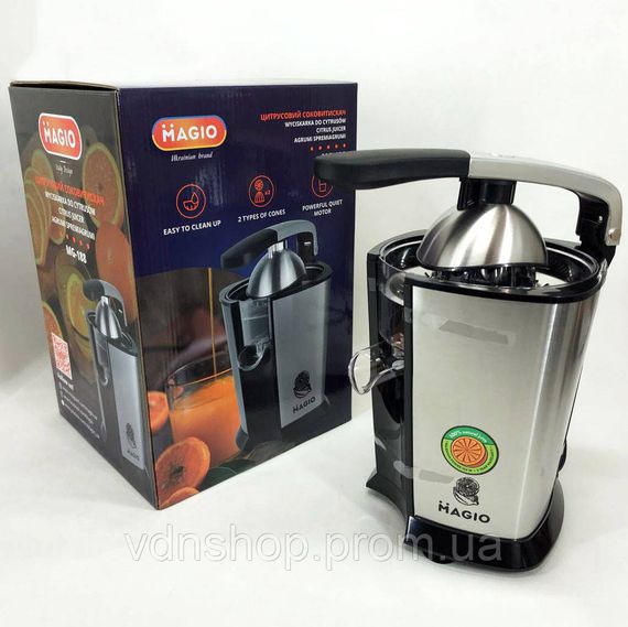 Соковитискач для цитрусових MAGIO MG-188, соковитискач для яблук, соковитискач для ягід NC-33 | Зображення 8