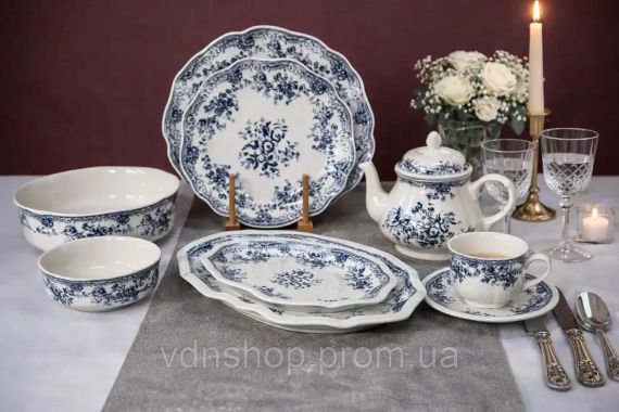 Столовий сервіз на 6 осіб 34 предмети DY03