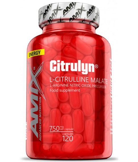 L-цитруллин малат Amix Nutrition CitruLyn 750mg 120cps