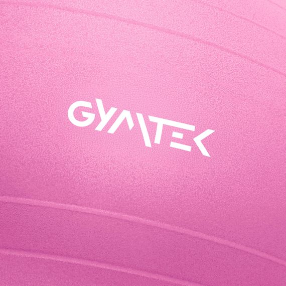 Фитбол Gymtek Queenfit 65см розовый + насос | Зображення 2