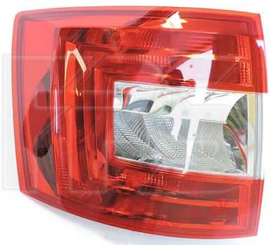 Фонарь задний Skoda Octavia A7 13- универсал, правый (DEPO)  5E9945112