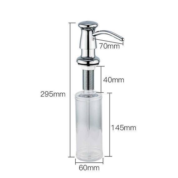 Дозатор для рідкого мила Gappo G403 | Зображення 1