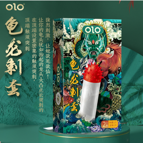 Презерватив OLO з вусиками + кулька "Tortoiseshell Spiny condom" (1 презератив + 1 кулька) sexstyle