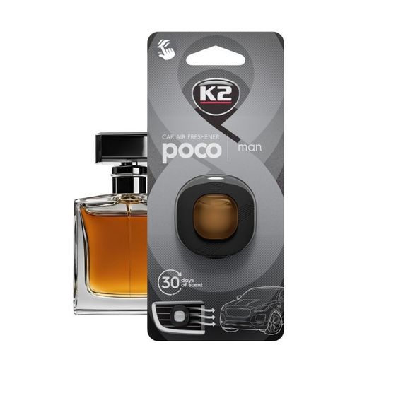 Ароматизатор для салону авто К2 Poco Чоловічий аромат 30 г (V352) | Зображення 3