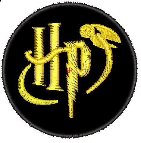 Шеврон Гари  Потер / 80мм