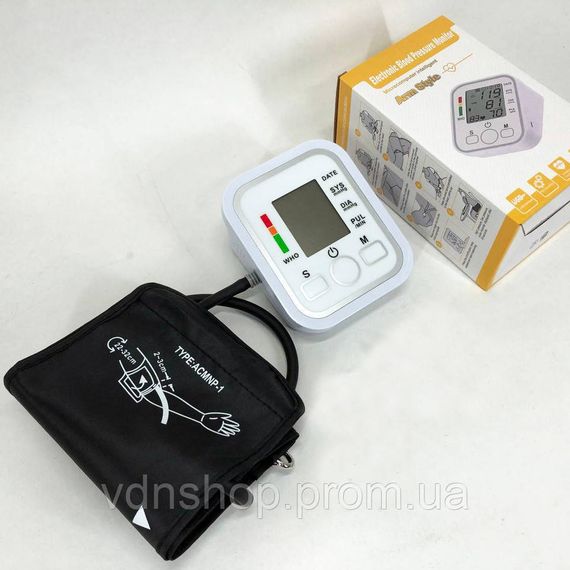 Вимірник тиску людини ARM Style B02R, Автоматичні тонометри для вимірювання тиску LK-82 | Зображення 3