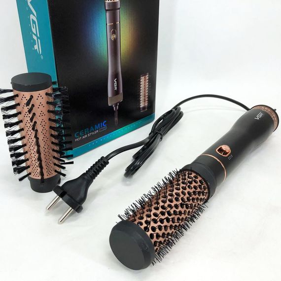 Стайлер для завивки VGR, Фен з режимом регулювання температури, Портативний фен для сушіння NR-50 | Зображення 7