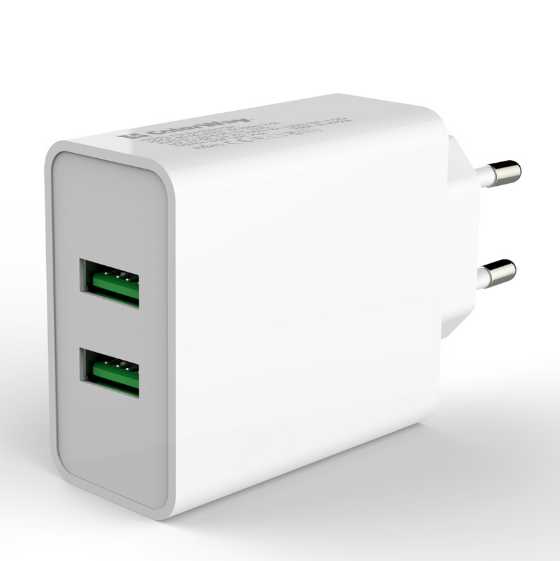 Зарядний пристрій мережевий 2USB 3,0A QC 36W білий ColorWay CW-CHS017Q-WT | Зображення 5