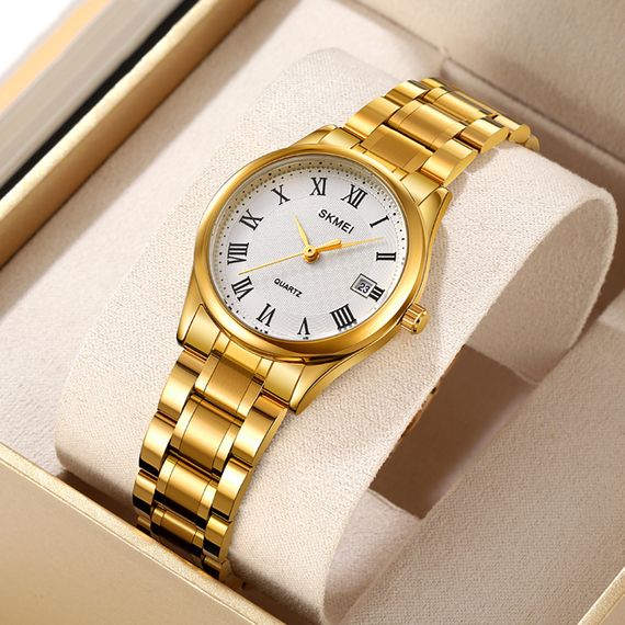 Жіночий годинник Skmei 2178GD Gold | Зображення 3
