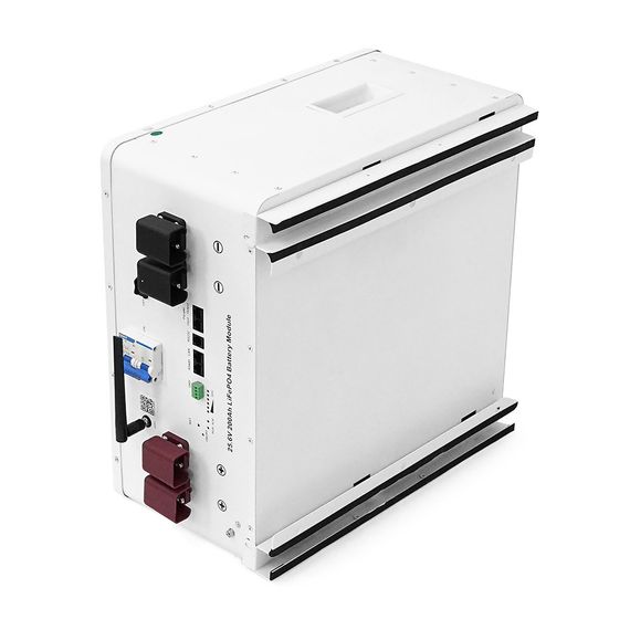 Акумуляторна батарея Must LiFePO4 LP16-24200 25.6V 200Ah, 5,12kWh, BMS100A@8S, CAN2.0/RS232/RS485, 6000 cycles, 486x442x250,44kg | Зображення 2
