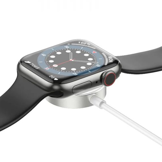 БЗУ Hoco CW39 Wireless charger for iWatch (USB) White | Зображення 2