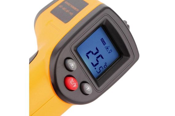 Пирометр инфракрасный -50-400°C EMS 0,95 BENETECH GM320 | Зображення 6