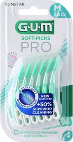 Набір міжзубних щіток GUM SoftPicks Pro M, 30 шт. в блістері