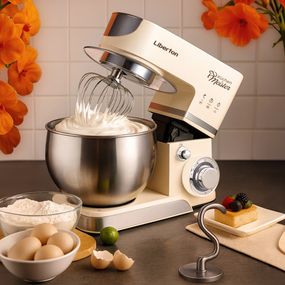 Миксер планетарный Liberton LMS-2900 1800 Вт кремовый