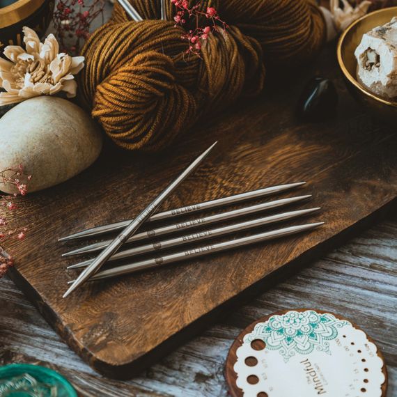 Спиці шкарпеткові Knit Pro Mindful, 15 см (3,25 мм) | Зображення 2