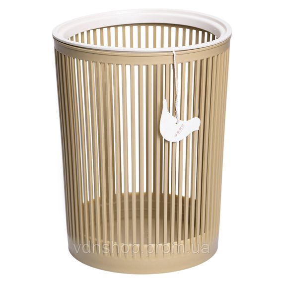 Кошик для сміття пластиковий в офіс для паперу 8 (л) кошик під сміття відро для сміття Коричневий HP-45-8OL | Зображення 2