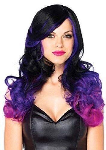 Перука Leg Avenue Allure Multi Color Black/Purple Sex Aura | Зображення 1