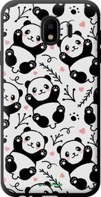 Чохол на Samsung Galaxy J4 2018 Панди "4318b-1487-2448"