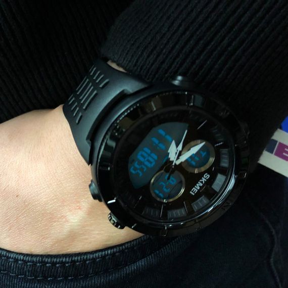 Годинники чоловічі для плавання SKMEI 2014BKWT, Брендові чоловічі годинники Водонепроникні QA-91 | Зображення 6