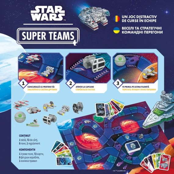 Настольная игра Звездные войны. Суперкоманды (Star Wars Super Teams) | Зображення 4