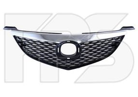 Решетка радиатора Mazda 3 04-06 Седан, накладка хром (FPS) BN8V50710CA