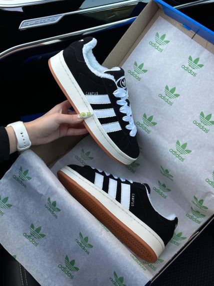 Женские кроссовки Campus Black White Gum Fur 41 26 | Зображення 6