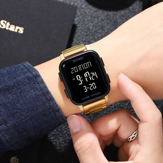 Наручний годинник Skmei 1859GD Gold | Зображення 2