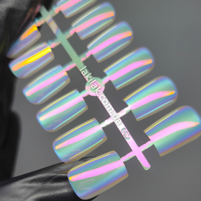 Гелеві тіпси для нарорщення світла Аврора №4 (квадрат) 30шт