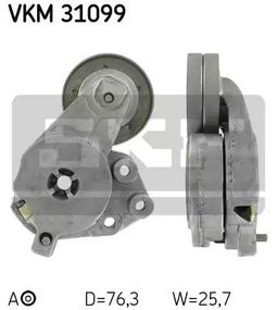 Натяжний ролик поліклінового ременя AUDI A1, SEAT ALHAMBRA, SKF (VKM31099)
