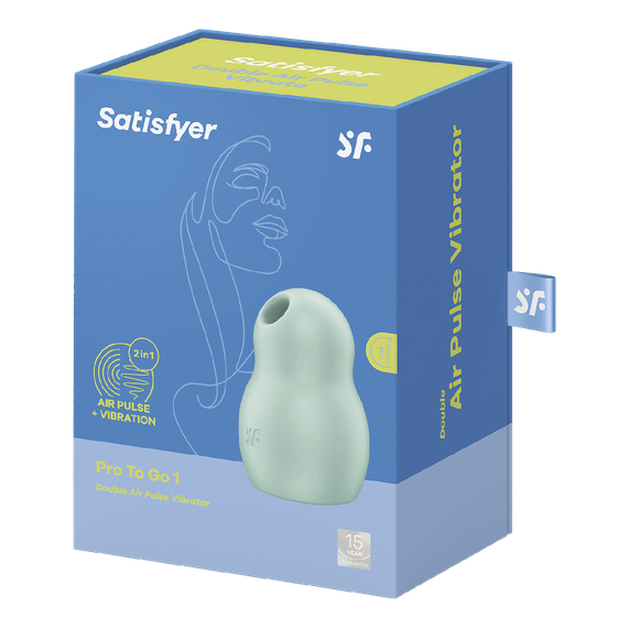 Вакуумний кліторальний стимулятор - Satisfyer Pro To Go 1 Mint sexstyle | Зображення 6