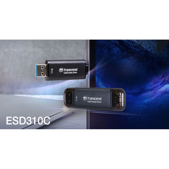 Накопичувач SSD USB 3.2 1TB Transcend (TS1TESD310C) | Зображення 5