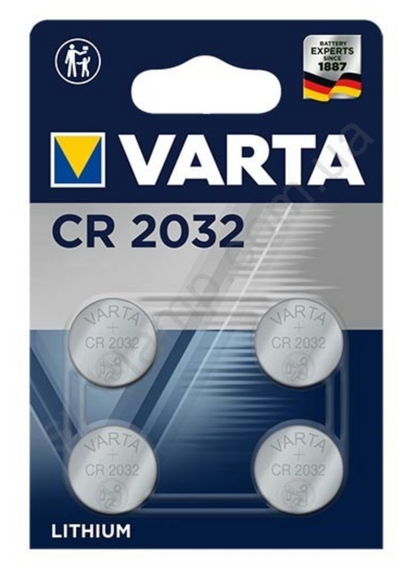 Літієва кнопкова батарейка VARTA CR2032 - 4 од.