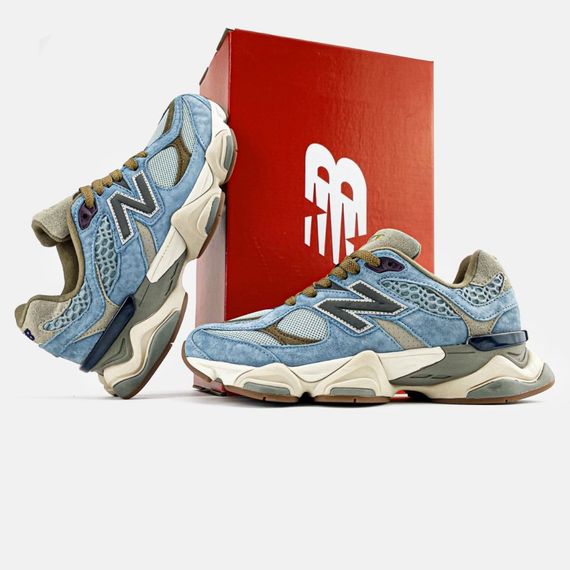 Демісезонні кросівки New Balance матеріал замша/текстиль колір блакитний | Зображення 9