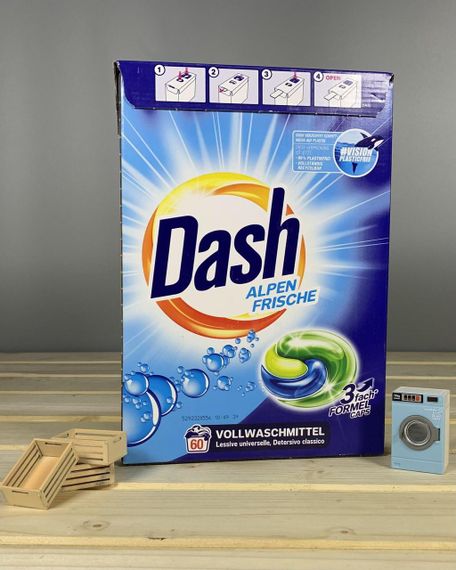 Капсули для прання 🌟 Dash Alpine Frische: Ваша Секретна Сила Чистоти! 🧼✨