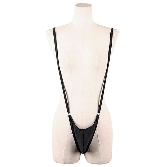 Еротичні довгі труси Babydoll 42 Чорний 1207-1 | Зображення 7