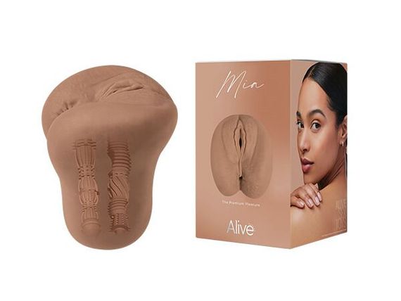 Мастурбатор Alive Mia Super Realistic Masturbator XL Caramel | Зображення 6