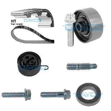 Ремень ГРМ компл. Opel Astra/Combo/Corsa 1.7 CDTI 00-10, Dayco, KTB414,