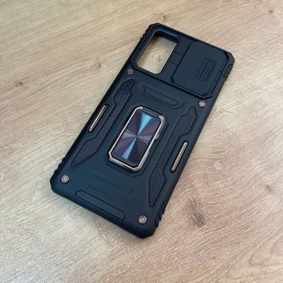 Чехол накладка для Samsung Galaxy S20 FE G870 Ring Magnet black