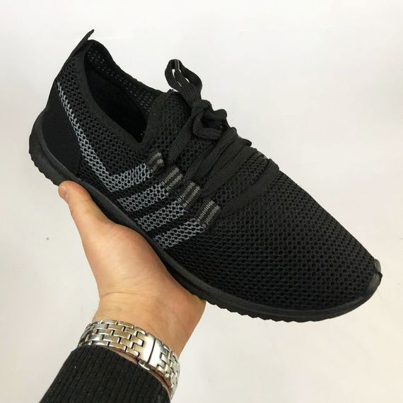 Кросівки чоловічі верх з дихаючої 44 размер, Чоловіче взуття літо, Прості YN-160 чоловічі кросівки | Зображення 4