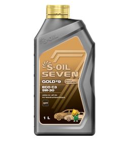 Моторна олива S-OIL 7 GOLD #9 C3 5W30 200л синтетичне, універсальне