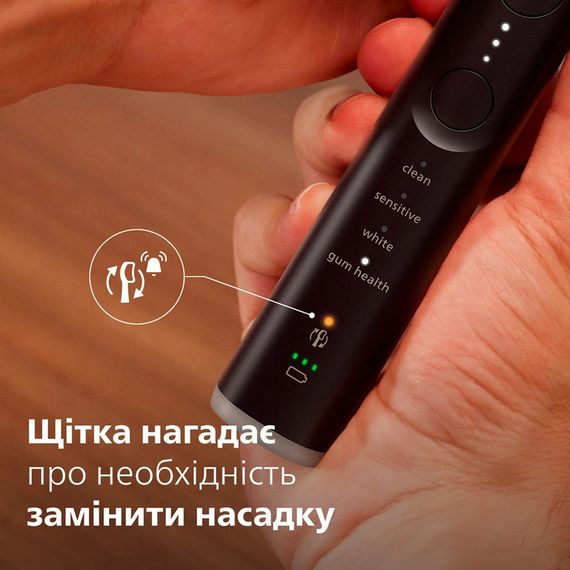 Електрична зубна щітка Philips Sonicare HX7421/01 (серія 7100), Чорний | Зображення 3
